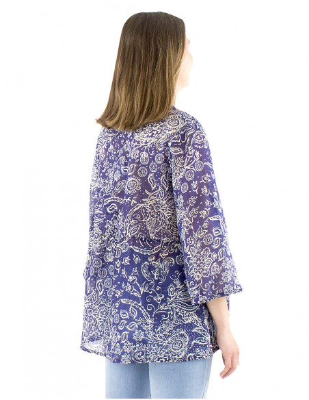 Large boho blouse original patterns