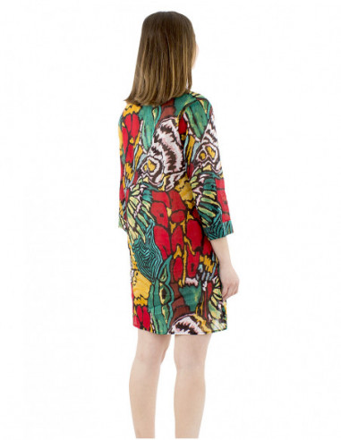 Original tunic dress cotton fabric