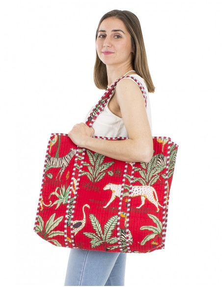 Sac bohème matelassé