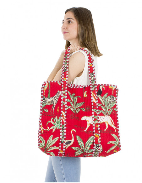 Sac bohème matelassé