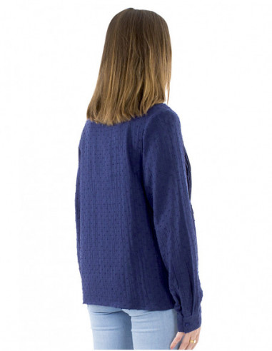 Chemisier brodé bohème chic