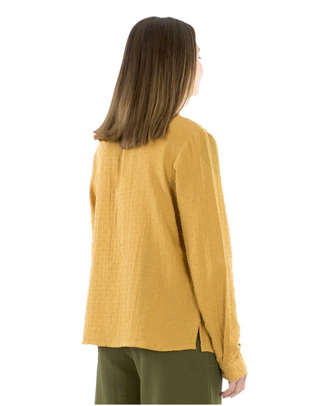 Bohemian chic embroidered blouse