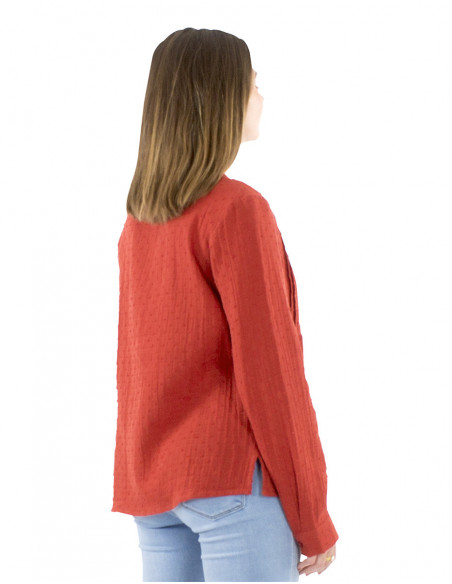 Bohemian chic embroidered blouse