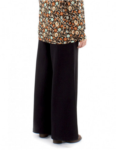 70s style wide cotton pants