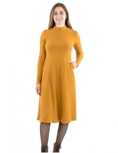 Robe longue classique chic