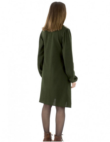 Robe courte boléro à motif