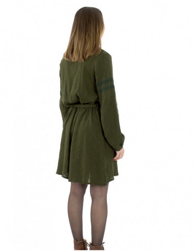 Robe bohème broderie anglaise