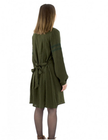 English embroidery bohemian dress