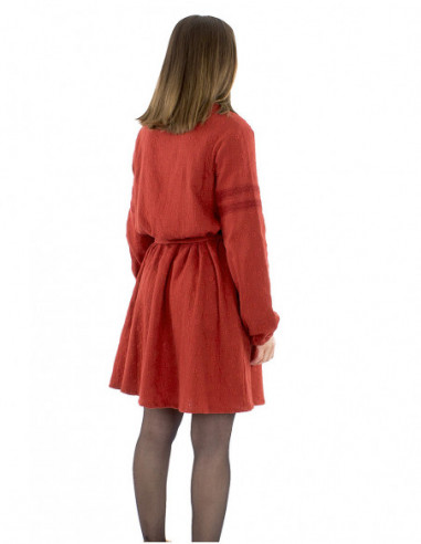 Robe bohème broderie anglaise