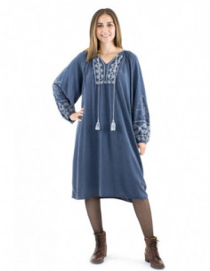 Long embroidered oriental...