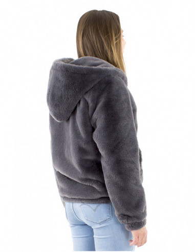 Short faux fur jacket