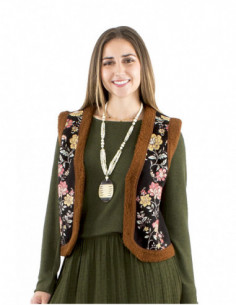 Sleeveless bohemian jacket 2