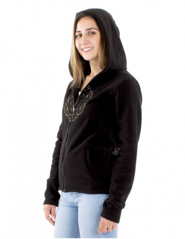 Veste polaire courte mandala