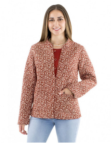 Original reversible quilted jacket