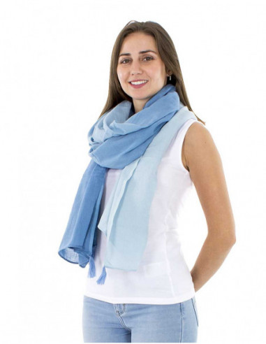 Lightweight oversized plain scarf