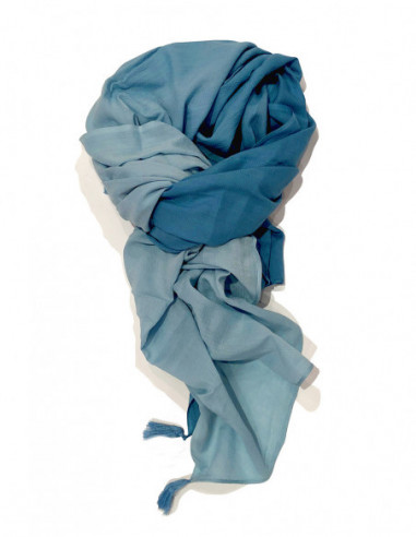 Lightweight oversized plain scarf