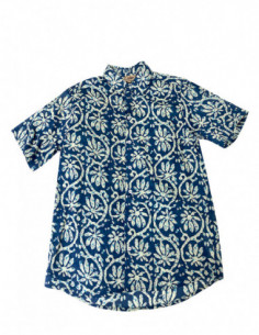 Chemise homme coton motif indien 2