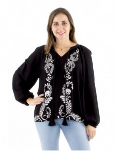 Long sleeves boho blouse... 2