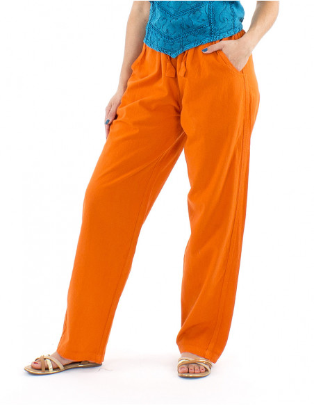 100% cotton boho chic pants