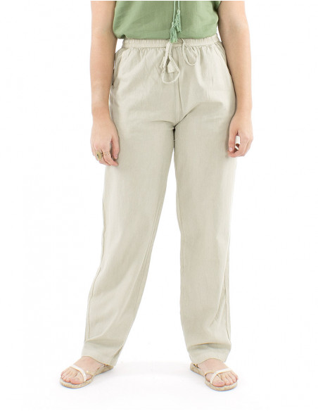 100% cotton boho chic pants