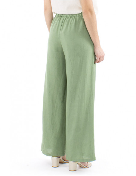 Chic boho pants with lacework