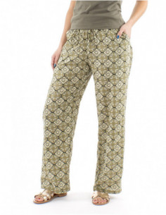Cotton pants boho pattern...