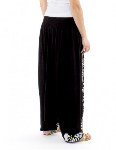Harem pants gypsie mood black and white