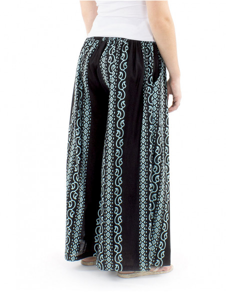 Pantalon coton extra large pour femme