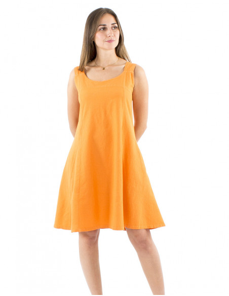 Elegant chic dress 100% cotton