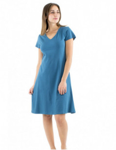 Flared cut short dress...