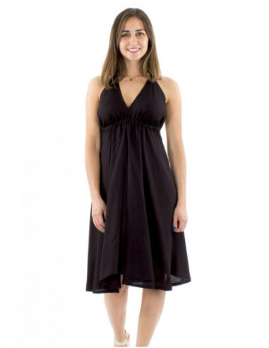 Short Marylin dress backless and laces