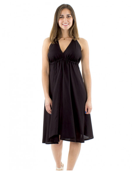 Short Marylin dress backless and laces