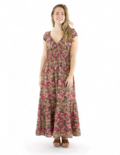 Princess maxi dress with smock