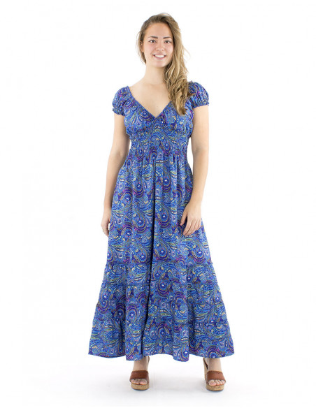 Princess maxi dress with smock
