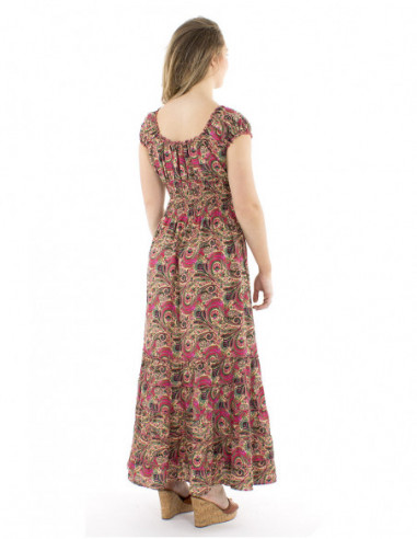 Princess maxi dress with smock