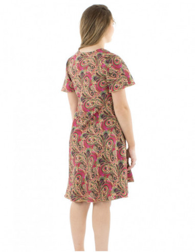 Robe courte inspiration indienne