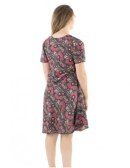 Robe courte inspiration indienne