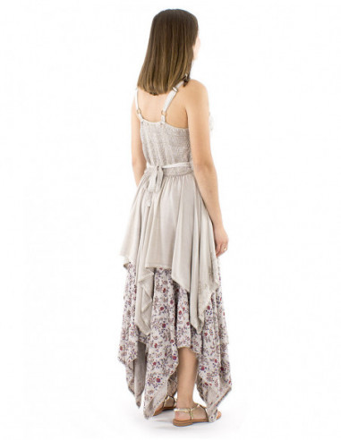Medieval princess dress embroderies