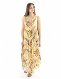 Long beach dress with...