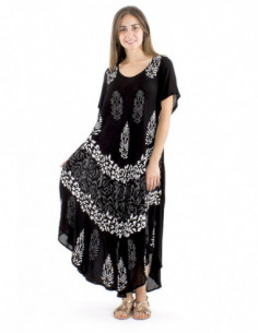 Beach dress black and white... 2