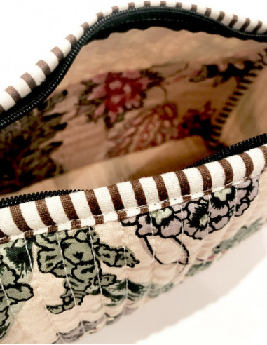 Quilted cotton pouch original pattern