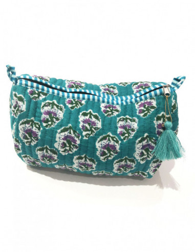 Quilted cotton pouch original pattern