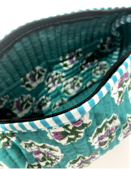 Quilted cotton pouch original pattern
