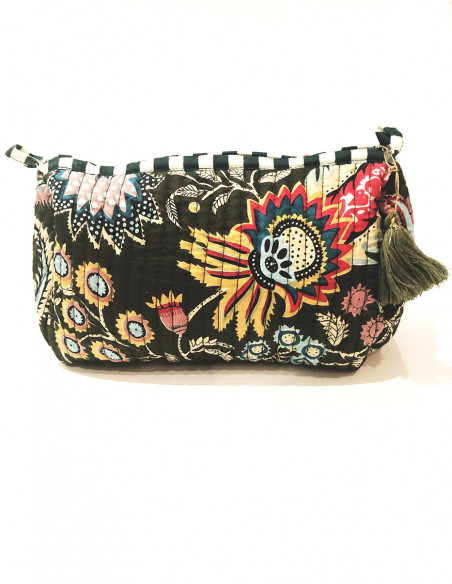 Quilted cotton pouch original pattern
