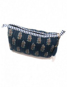 Pochette bohème coton matelassé