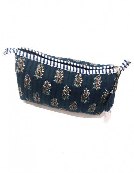 Quilted cotton kit with boho print