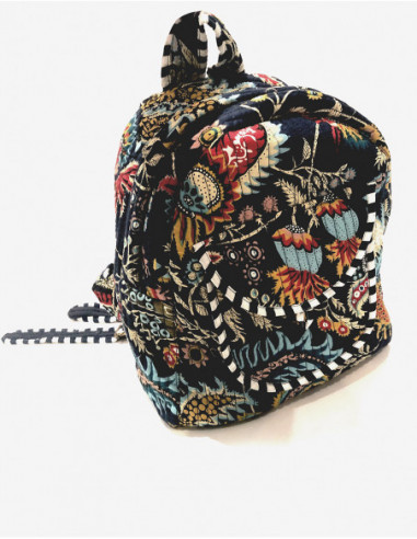 Trousse de maquillage coton matelassé