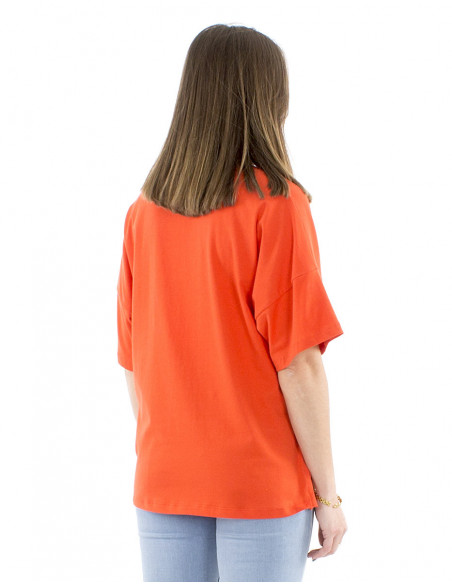 Large comfy top with boho print