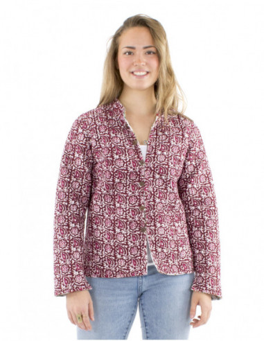 Veste réversible originale 100% coton