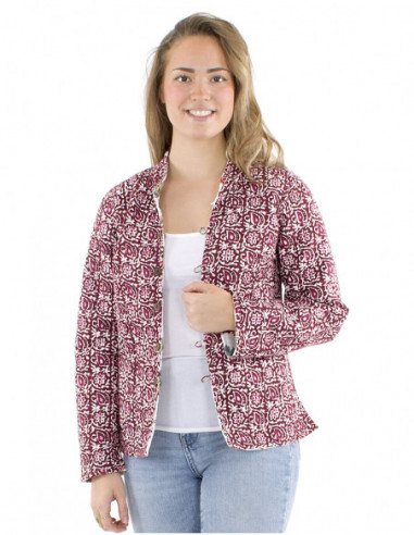 Veste réversible originale 100% coton